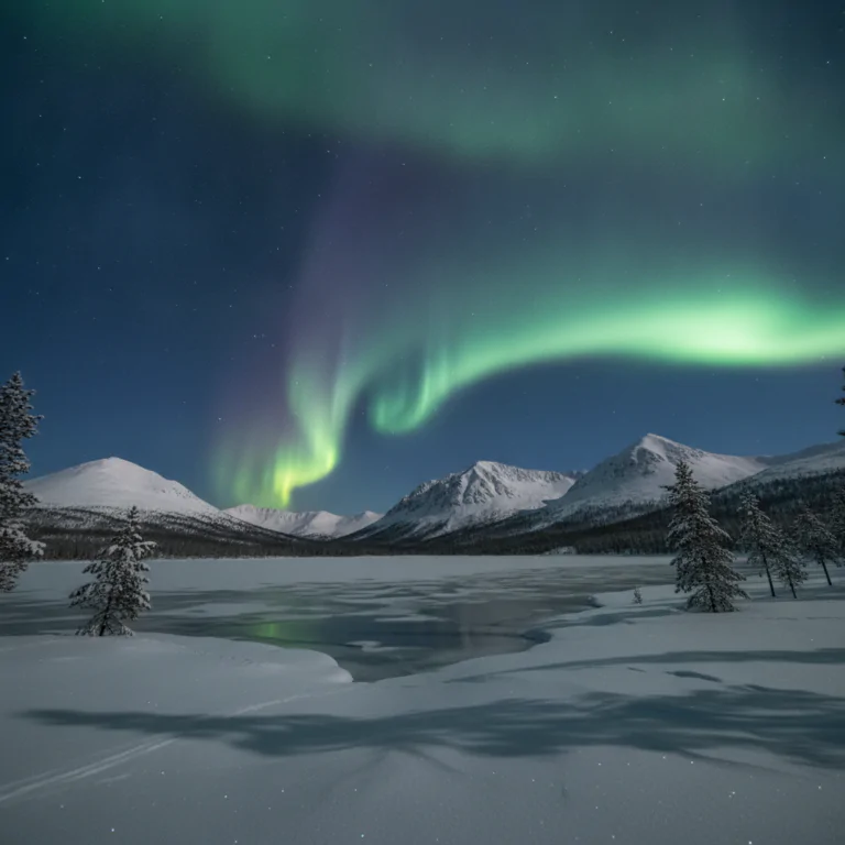 Северное сияние в Хибинах — когда и где наблюдать Aurora Borealis