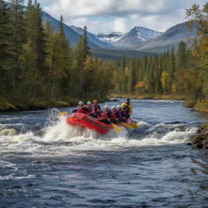 Водные маршруты в Хибинах — байдарки, каяки, сплавы